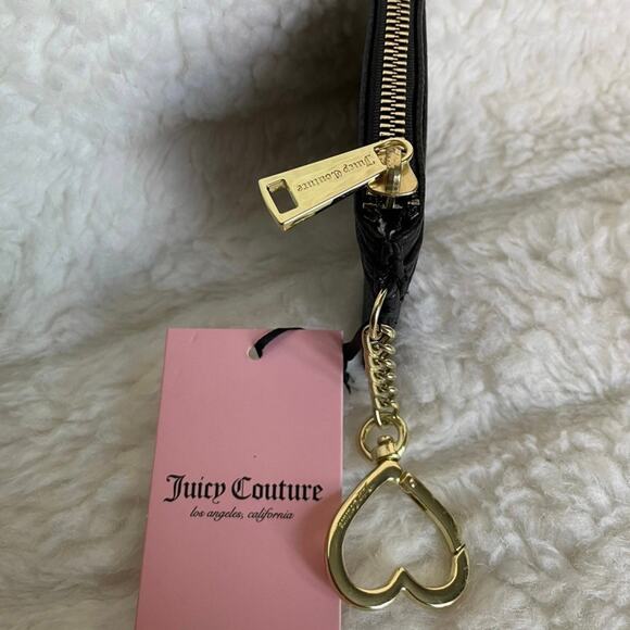 Brand New Juicy Couture Coins -Card Purse Small with Keychain - Picture 3 of 5